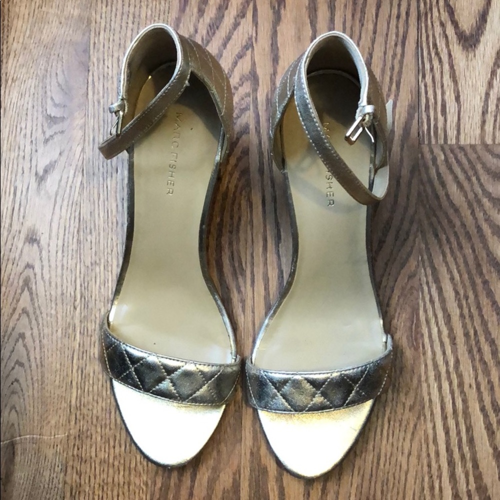 Gold heels